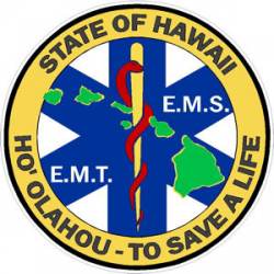Hawaii EMT - Sticker