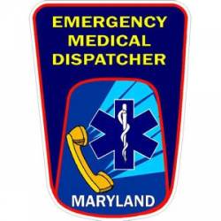 Maryland Emergency Medical Dispatcher - Vinyl Sticker