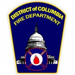 District Of Columbia Fire Department - Vinyl Sticker