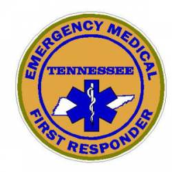 Tennessee Emergency Medical First Responder - Sticker