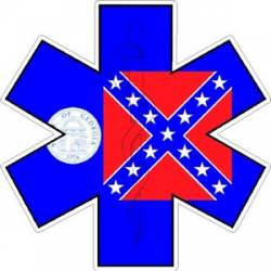 State of Georgia Star of Life - Decal