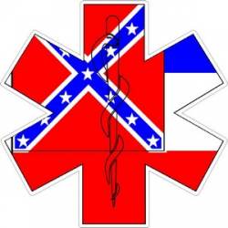 State of Mississippi Star of Life - Decal