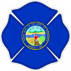 State of New Hampshire Maltese Cross - Decal