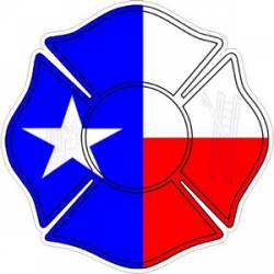 State of Texas Maltese Cross - Decal