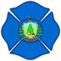 State of Vermont Maltese Cross - Decal