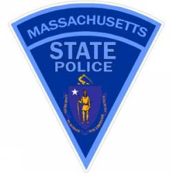 Massachusetts State Police - Triangle Sticker