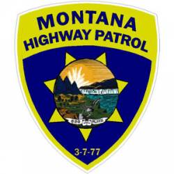 Montana Highway Patrol - Sticker