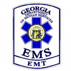 Georgia EMS EMT - Sticker