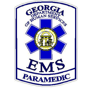 Georgia EMS Paramedic - Sticker At Sticker Shoppe