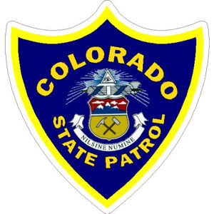 Colorado State Patrol - Sticker at Sticker Shoppe