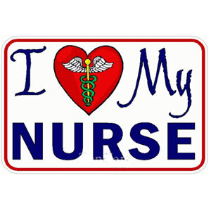 I love my Nurse' Sticker