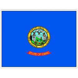 State Of Idaho - Vinyl Flag Sticker