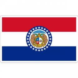 State Of Missouri - Vinyl Flag Sticker