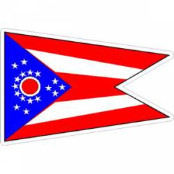 State Of Ohio - Vinyl Flag Sticker