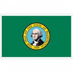 State Of Washington - Vinyl Flag Sticker