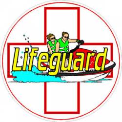 Lifeguard Wave Runner - Decal