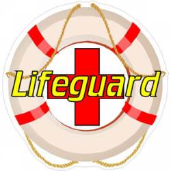 Lifeguard Ring - Decal