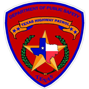Texas Highway Patrol - Sticker at Sticker Shoppe