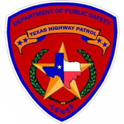 Texas Public Safety Stickers, Decals & Bumper Stickers