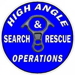 High Angle Search & Rescue Operations Carabiner - Decal