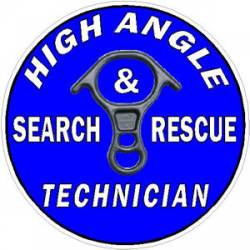 High Angle Search & Rescue Technician - Decal