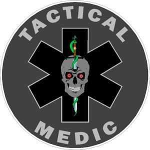 Tactical Medic Skull - Decal at Sticker Shoppe