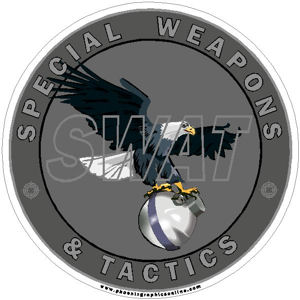 swat eagle decal
