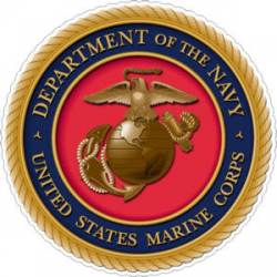 United States Marines Corps Seal - Vinyl Sticker