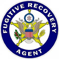 Fugitive Recovery Agent - Blue Decal