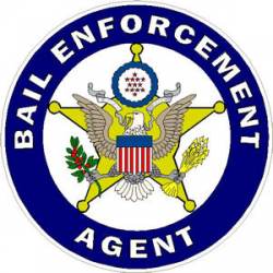 Bail Enforcement Agent - Round Sticker