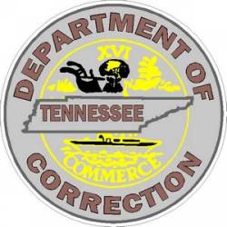 Tennessee Department Of Corrections - Vinyl Sticker