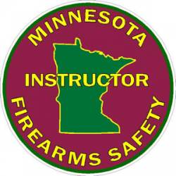 Minnesota Firearms Safety Instructor - Sticker