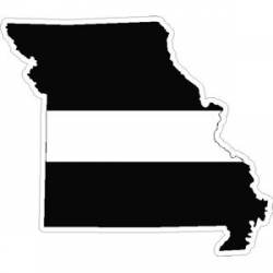 State of Missouri Thin White Line - Decal
