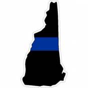 State of New Hampshire Thin Blue Line - Decal