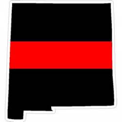 State of New Mexico Thin Red Line - Decal