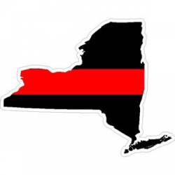 State of New York Thin Red Line - Decal