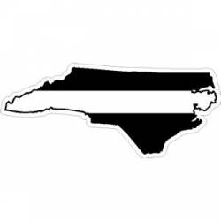 State of North Carolina Thin White Line - Decal