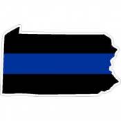 State of Pennsylvania Thin Blue Line - Decal