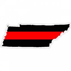 State of Tennessee Thin Red Line - Decal