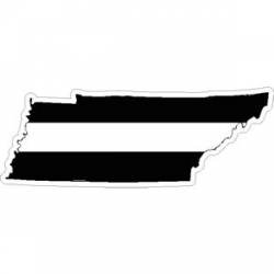 State of Tennessee Thin White Line - Decal