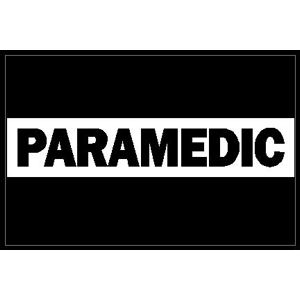 Thin White Line Paramedic - Sticker at Sticker Shoppe