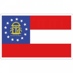 State Of Georgia - Vinyl Flag Sticker