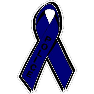 Thin Blue Line Awareness Ribbons