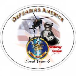 Seal Team 6 Defending America - Sticker