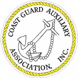 United States Coast Guard Auxiliary Association - Sticker