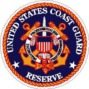 United States Coast Guard Reserve - Sticker at Sticker Shoppe