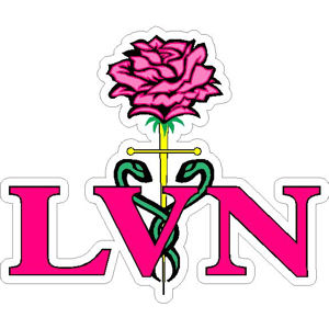 Licensed Vocational Nurse Gifts LVN Nurses Medical Love Poster for Sale by  studioaprio