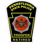 Pennsylvania State Police Trooper Retired - Sticker