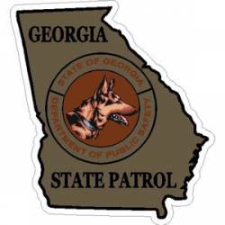 Georgia State Patrol - Sticker