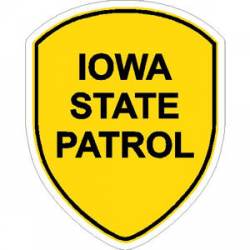 Iowa State Patrol - Sticker